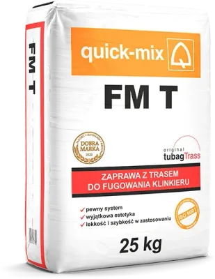 FM T Zaprawa z trasem do fugowania klinkieru - quick-mix Sievert
