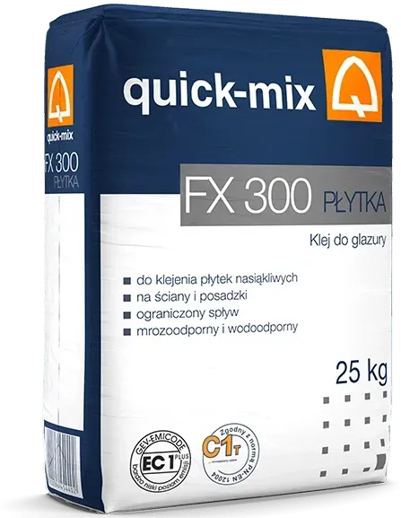 FX 300 PŁYTKA Klej do glazury - quick-mix Sievert