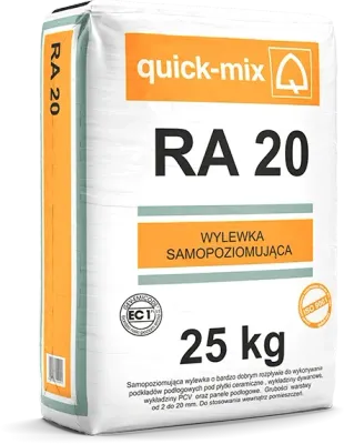 RA 20 Wylewka samopoziomująca - quick-mix Sievert