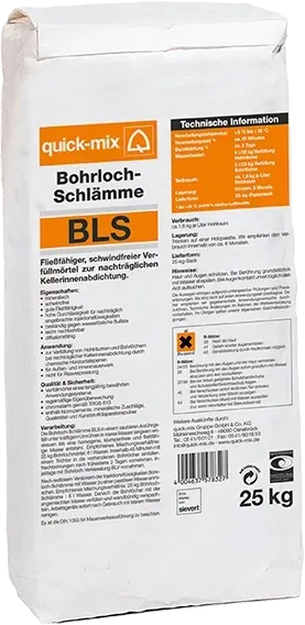 BLS Zaprawa do wypełniania otworów - quick-mix Sievert