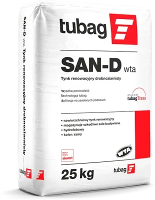 SAN-D WTA Tynk renowacyjny - tubag Sievert