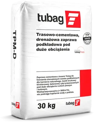 TPM-D Trasowo-cementowa zaprawa drenażowa - tubag Sievert