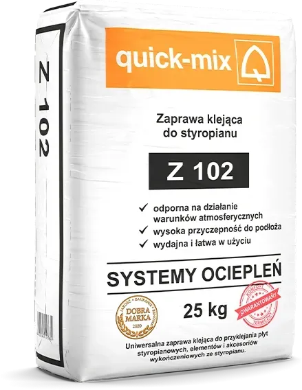 Z 102 Zaprawa do klejenia styropianu - quick-mix  Sievert