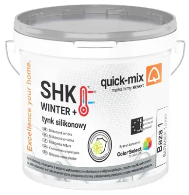 SHK WINTER + Tynk silikonowy - quick-mix  Sievert
