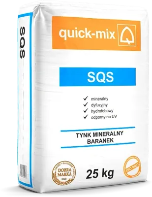 SQS Tynk mineralny - quick-mix  Sievert