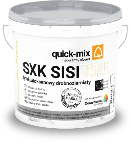 SXK SISI One Tynk siloksanowy drobnoziarnisty - quick-mix  Sievert