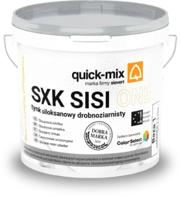 SXK SISI One Tynk siloksanowy drobnoziarnisty - quick-mix  Sievert