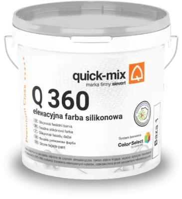 Q 360 Elewacyjna farba silikonowa - quick-mix  Sievert