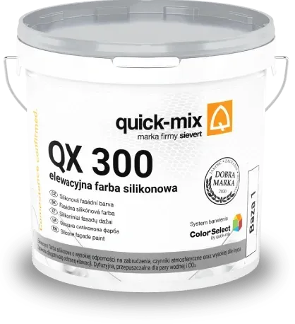 QX 300 Elewacyjna farba silikonowa - quick-mix  Sievert