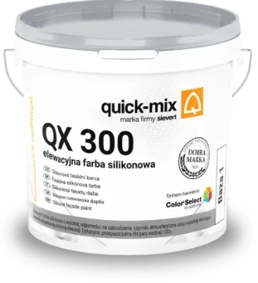 QX 300 Elewacyjna farba silikonowa - quick-mix  Sievert
