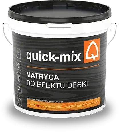 Matryca do efektu deski - quick-mix  Sievert