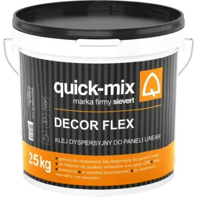 Decor Flex Klej dyspersyjny do paneli LineAir - quick-mix  Sievert