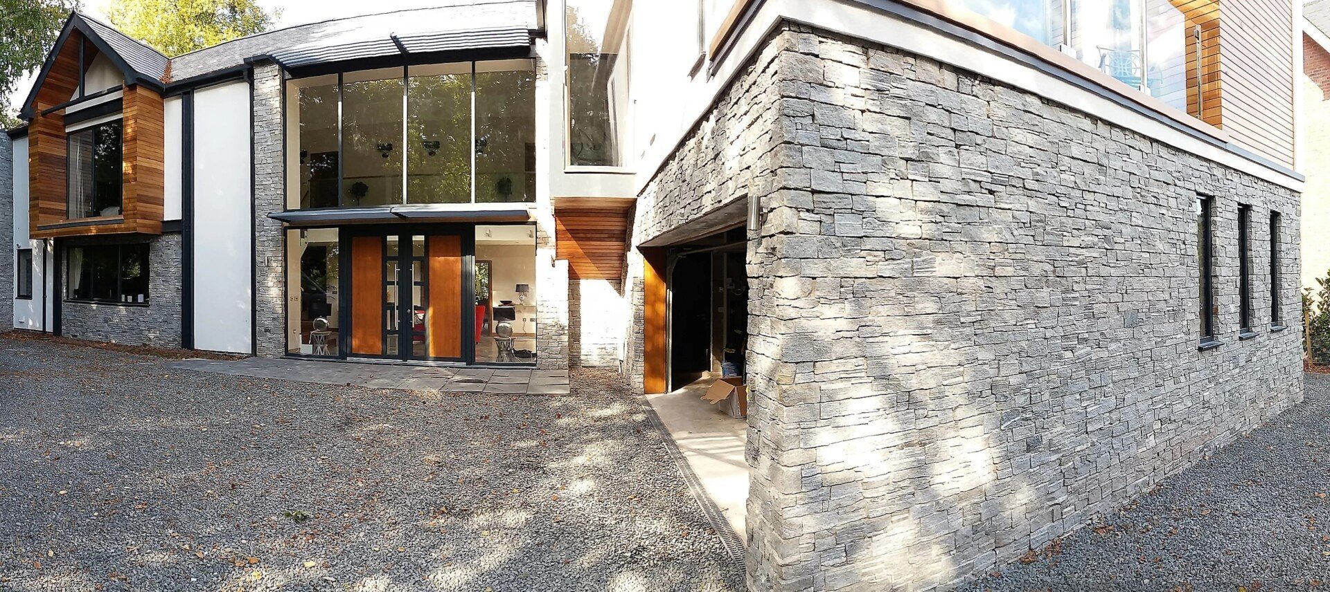 GREY GRANITE - Kamień Elewacyjny Naturalny (Stone Panel System) - Narożniki