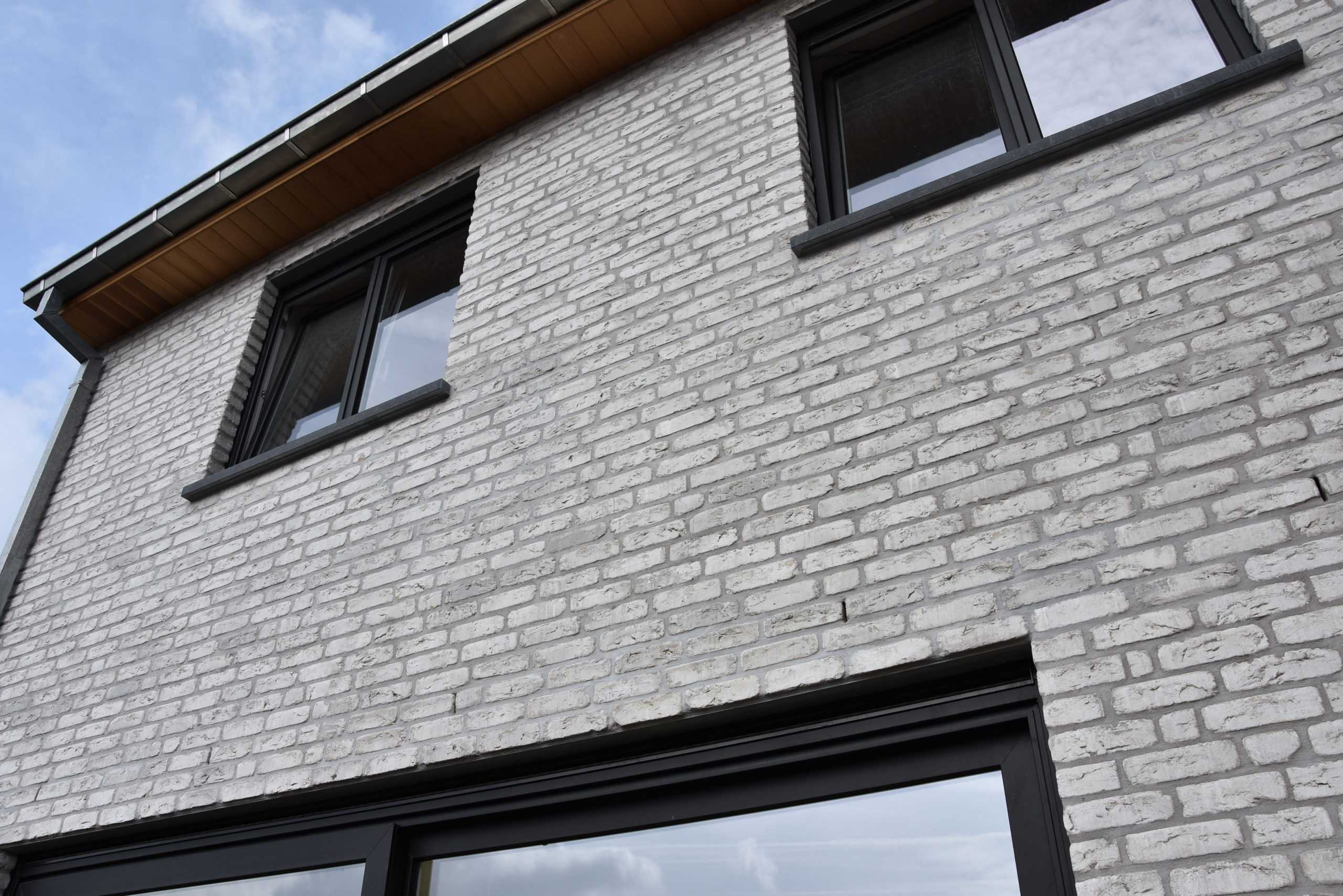 Vlissingse Moef Witgrijs - Cegła ręcznie formowana