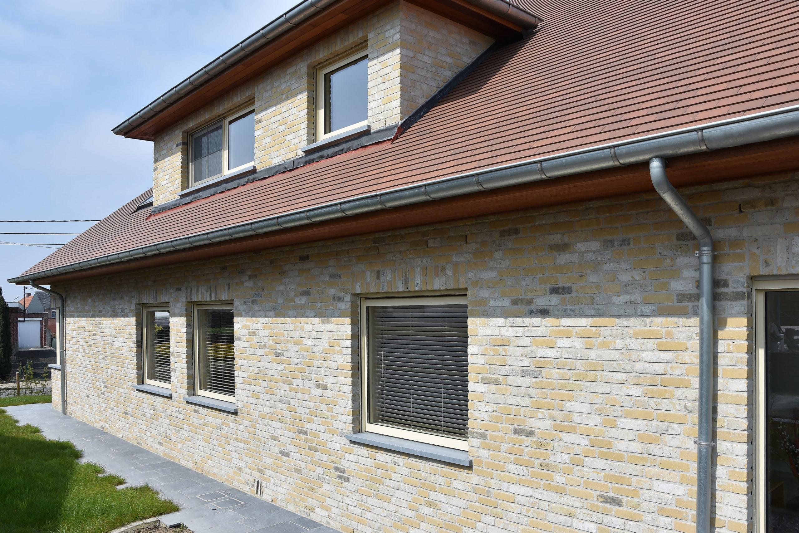 Brugse Abdijmoef - Cegła ręcznie formowana