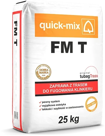 FM T Zaprawa z trasem do fugowania klinkieru - quick-mix Sievert