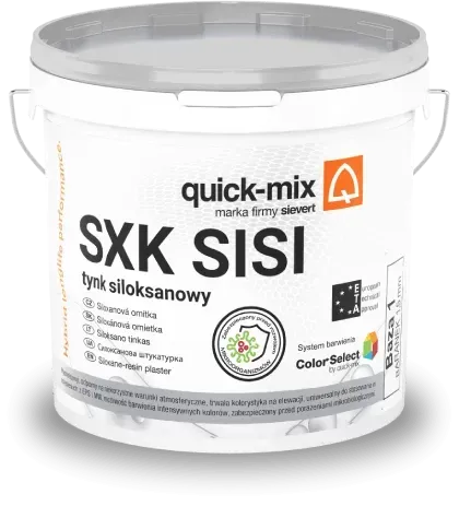 SXK SISI Tynk siloksanowy - quick-mix  Sievert