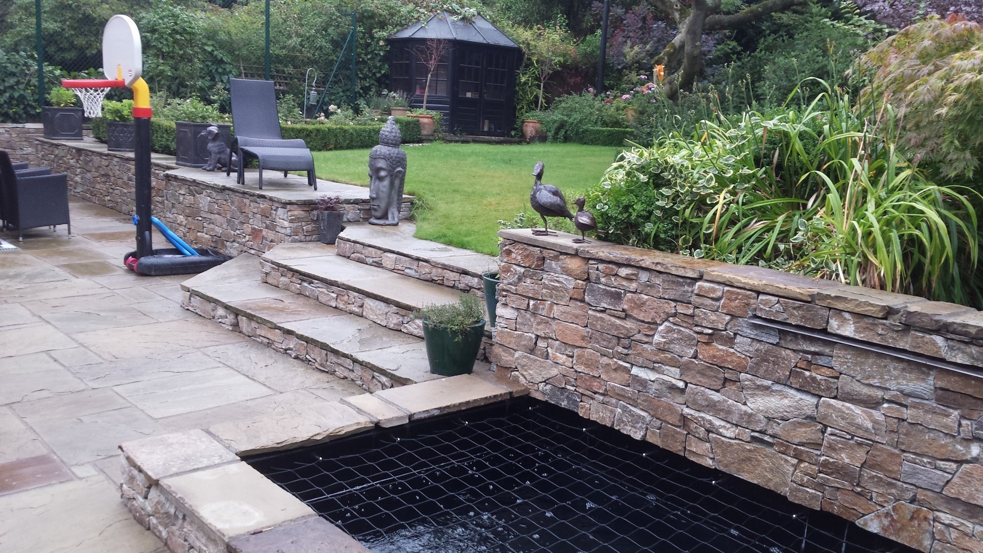 Rustikaler Quarz - Naturstein Verblender (Steinpaneel-System / volle Kiste)