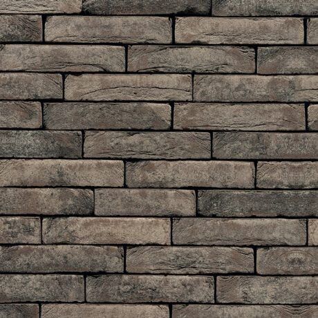 Iluzo Grau-Grafit Handmade Brick - Handform-Klinker