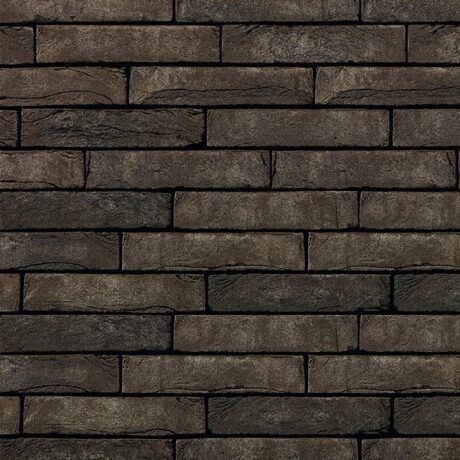 Iluzo  Braun-Grafit Handmade Brick - Handform-Klinker