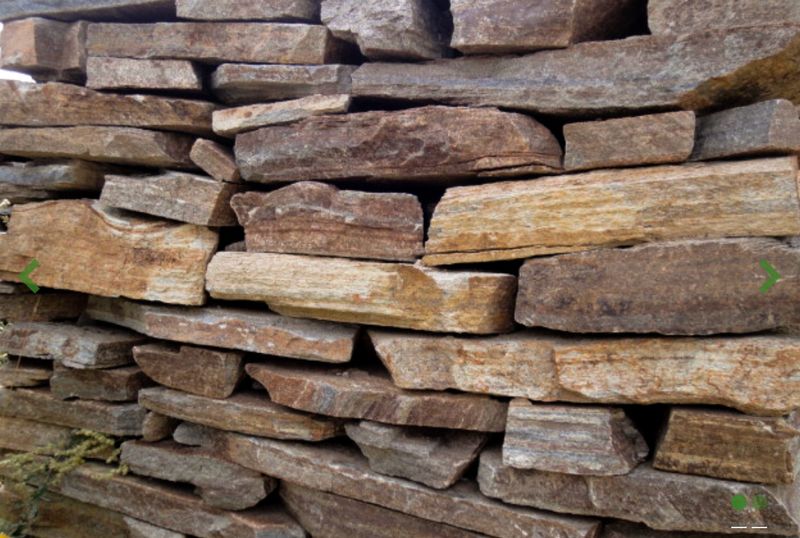 Brown - Gneiss-Fassadensteine