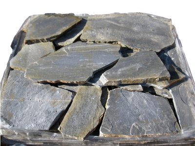 Aegean Dark - Polygonalplatten Aegean Dark - Polygonalplatten