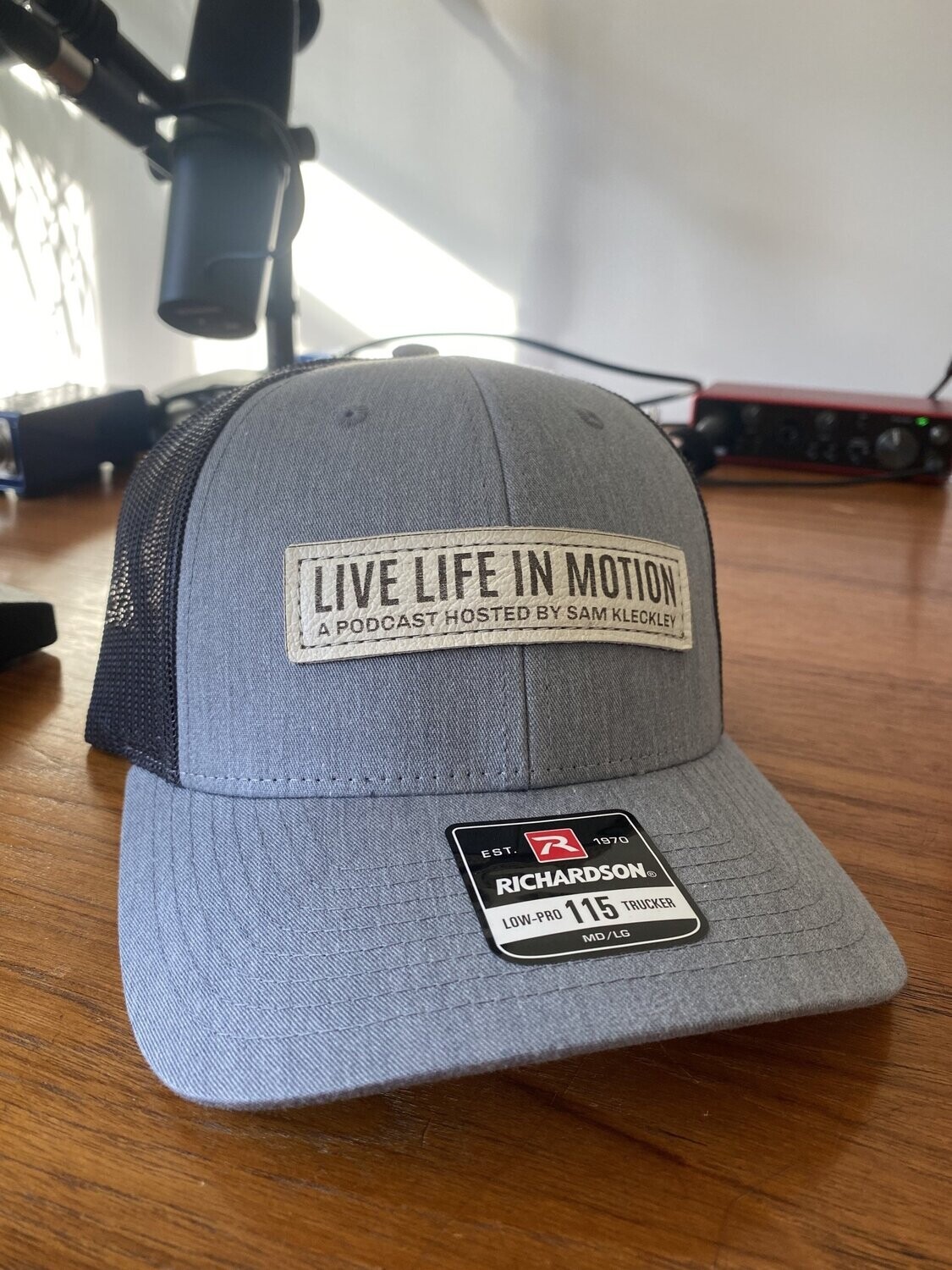 Heather Gray LLIM Snapback Hat