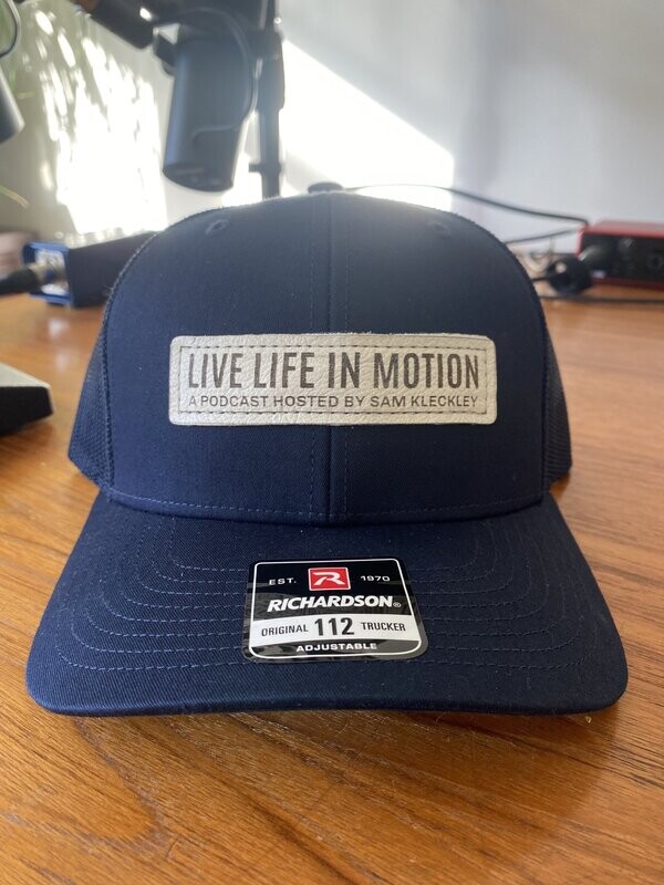 Navy LLIM Snapback Hat