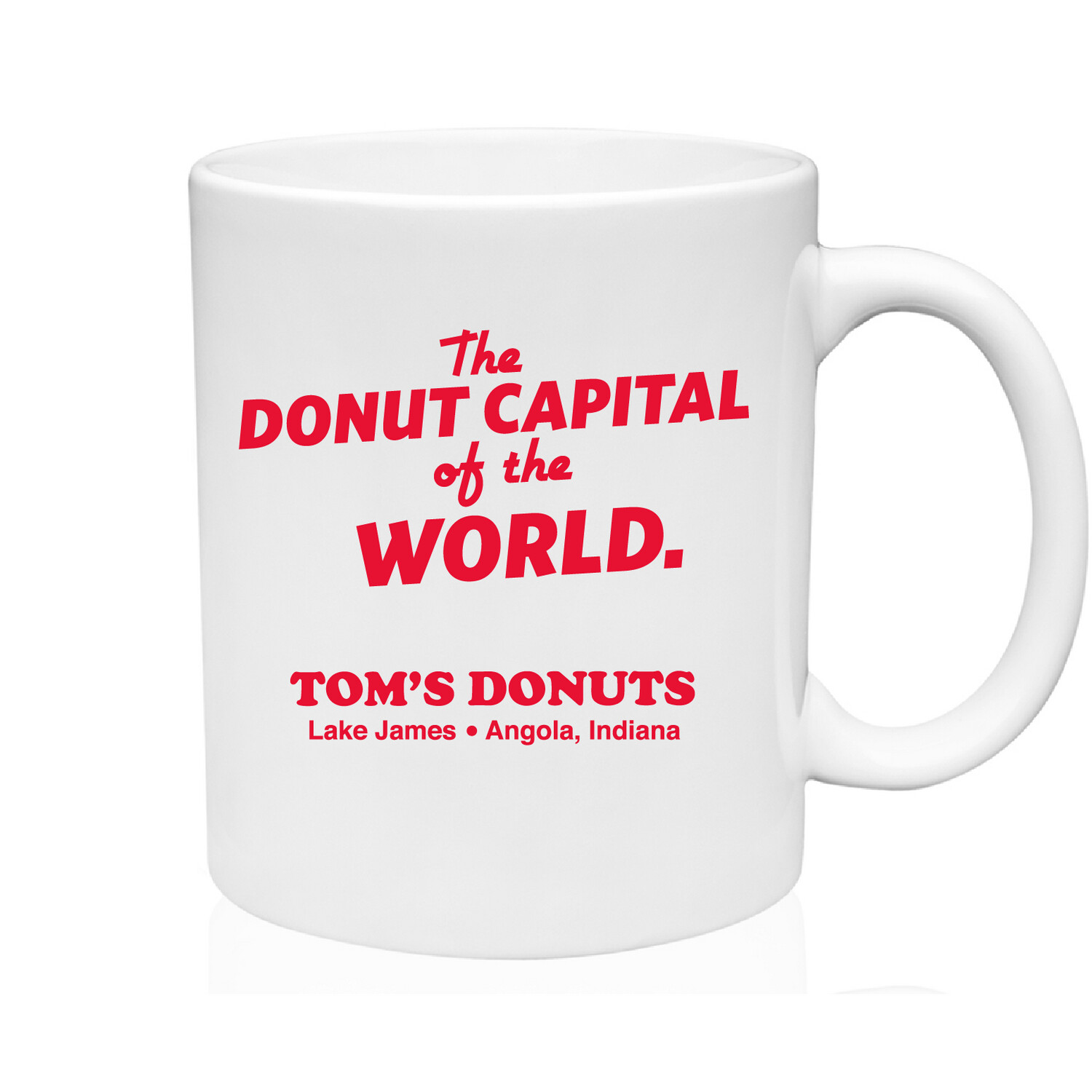 Tom's Donuts Mug