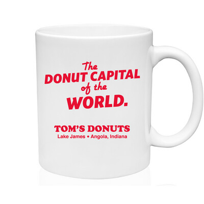 Tom's Donuts Mug