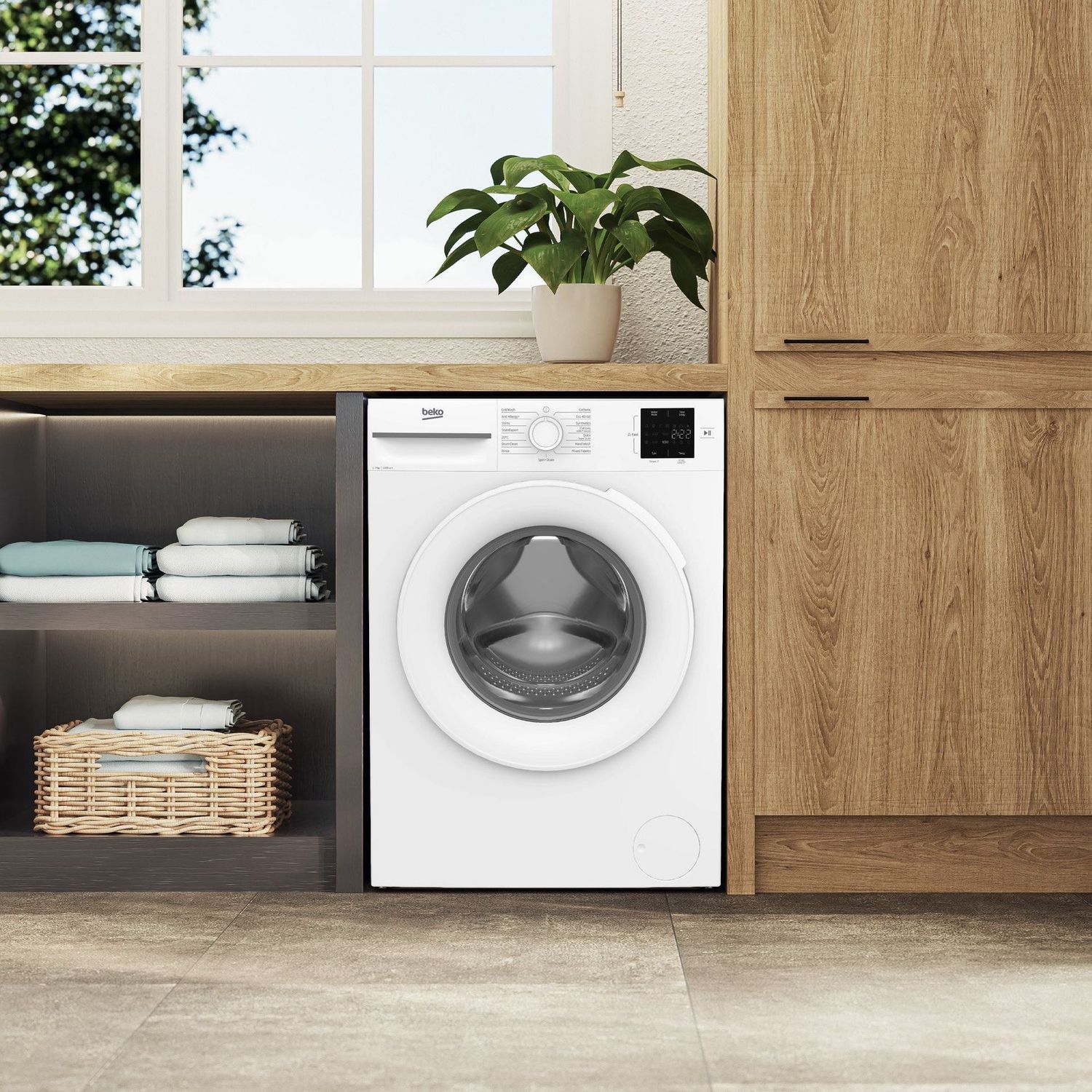 Beko BM1WU3721W Washing Machine 7kg 1200 spin