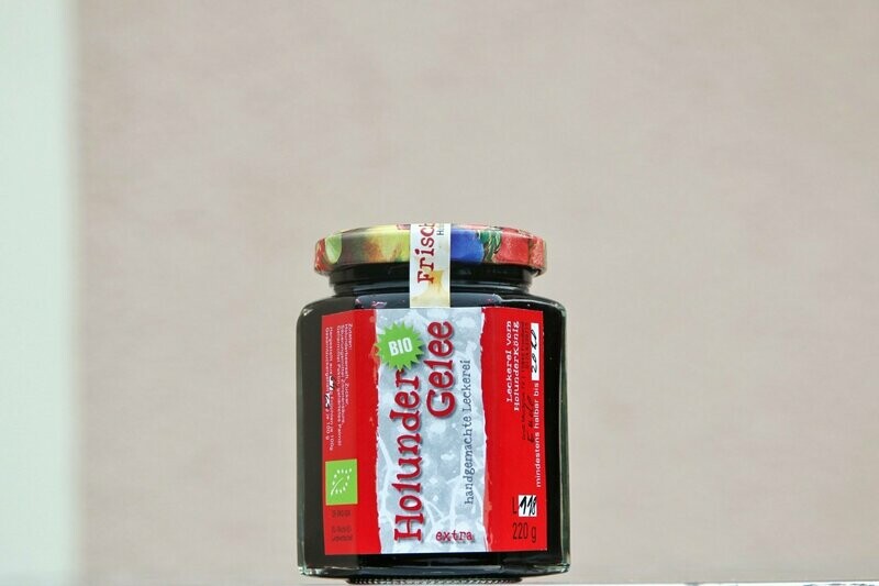 Bio Holunder Gelee (Beere)