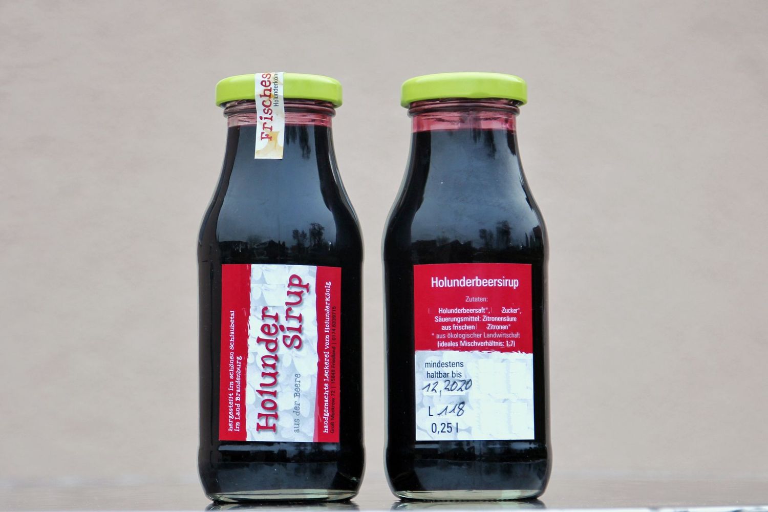 Holunder Sirup (Beere)