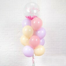 Композиция из воздушных шаров «Happy Birthday Princess» №12