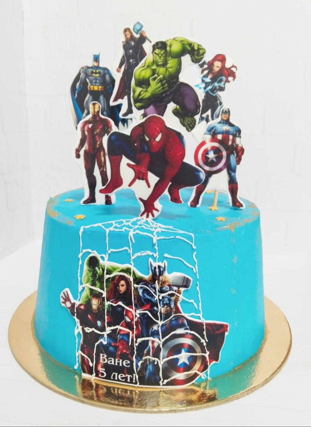 Торт Человек паук 