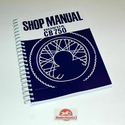 Factory Workshop Manual, CB750 - HWM003