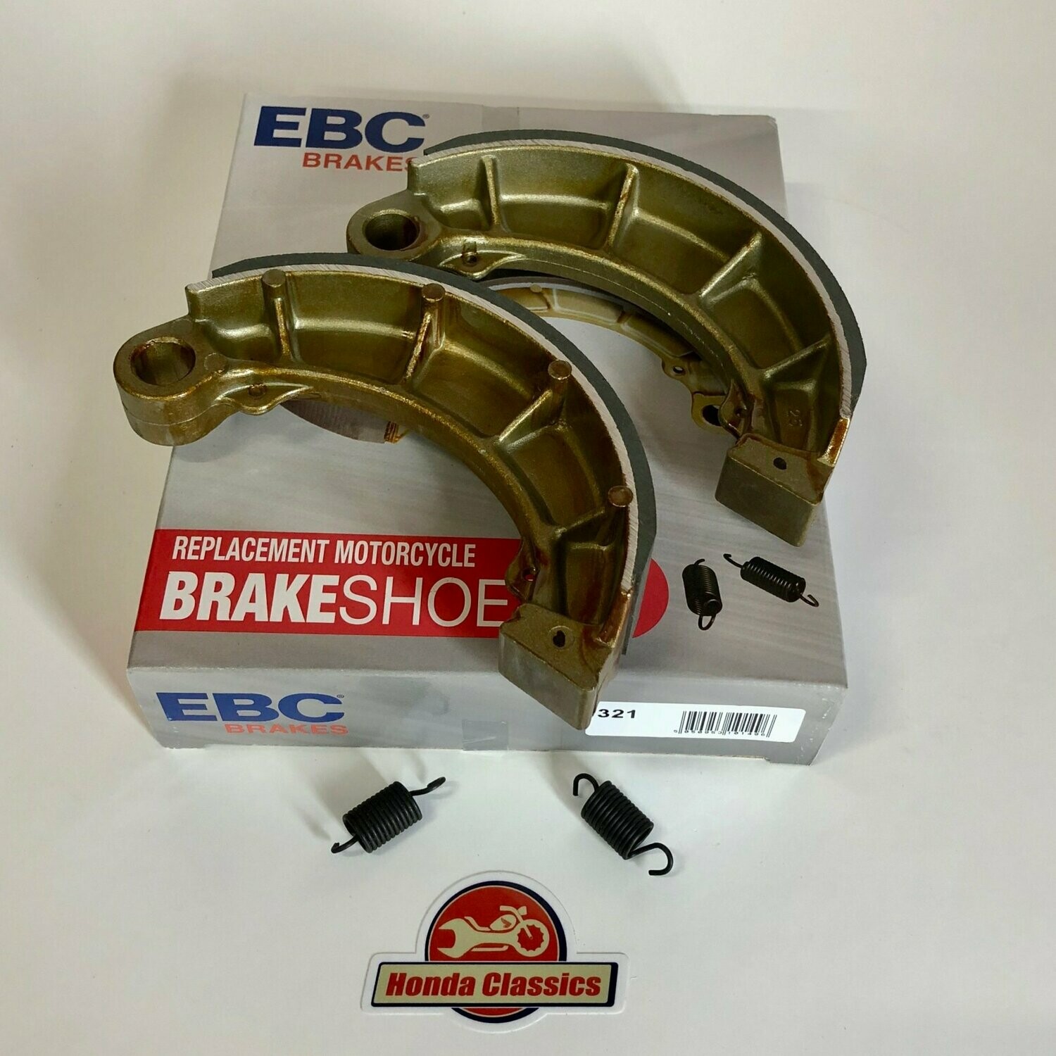 Brake Shoes & Springs Set, Rear - EBCH321