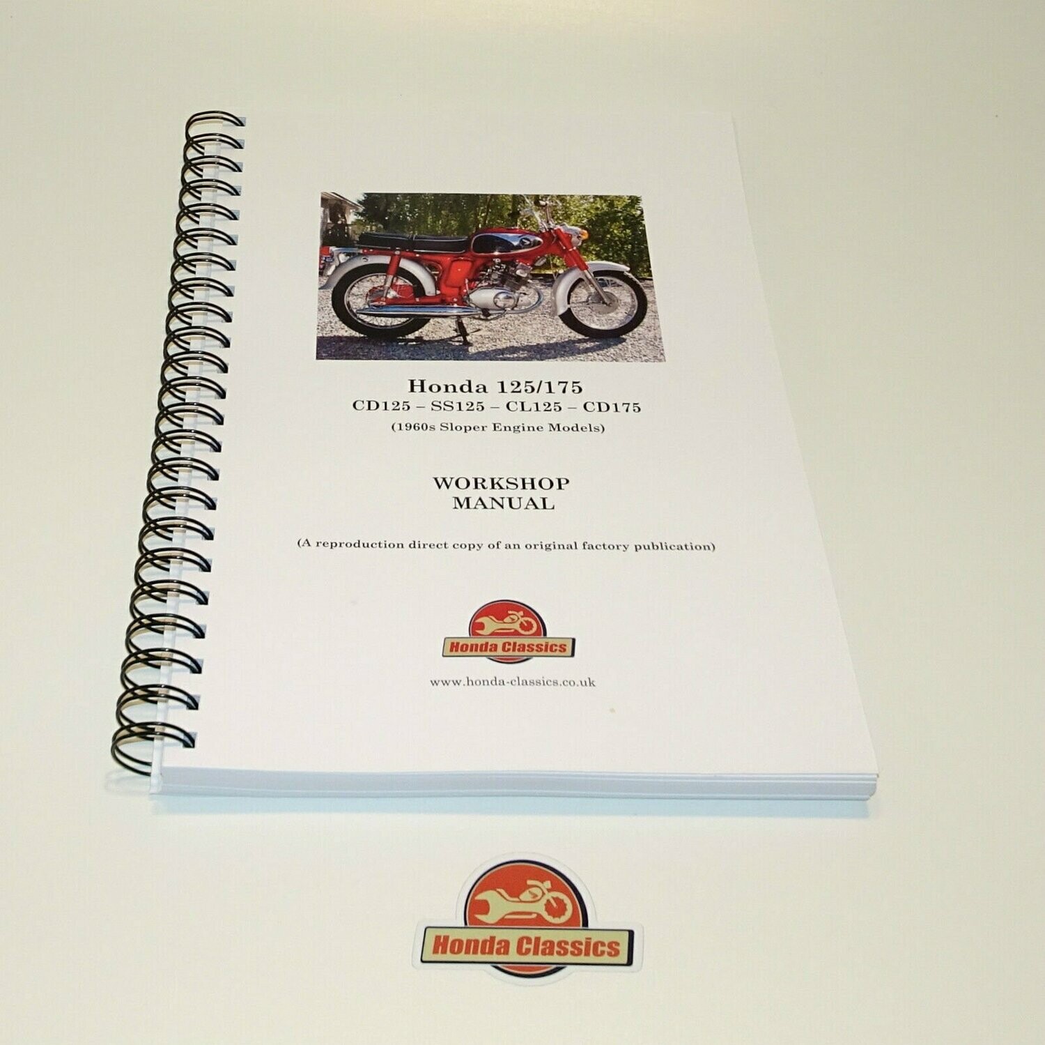 Factory Workshop Manual, CD125/175 - HWM053