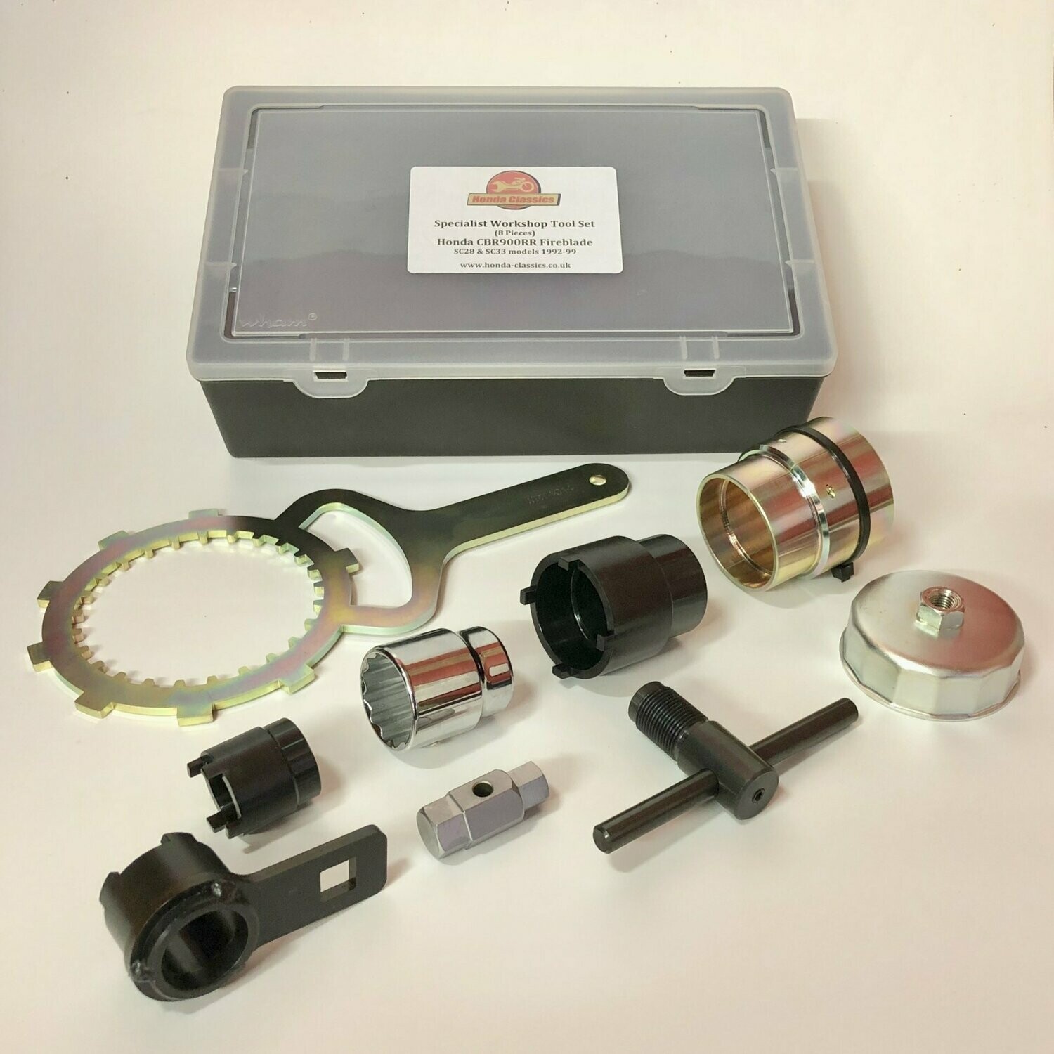 Workshop Tool Set, CBR900RR FireBlade (8-Piece) - HWT084