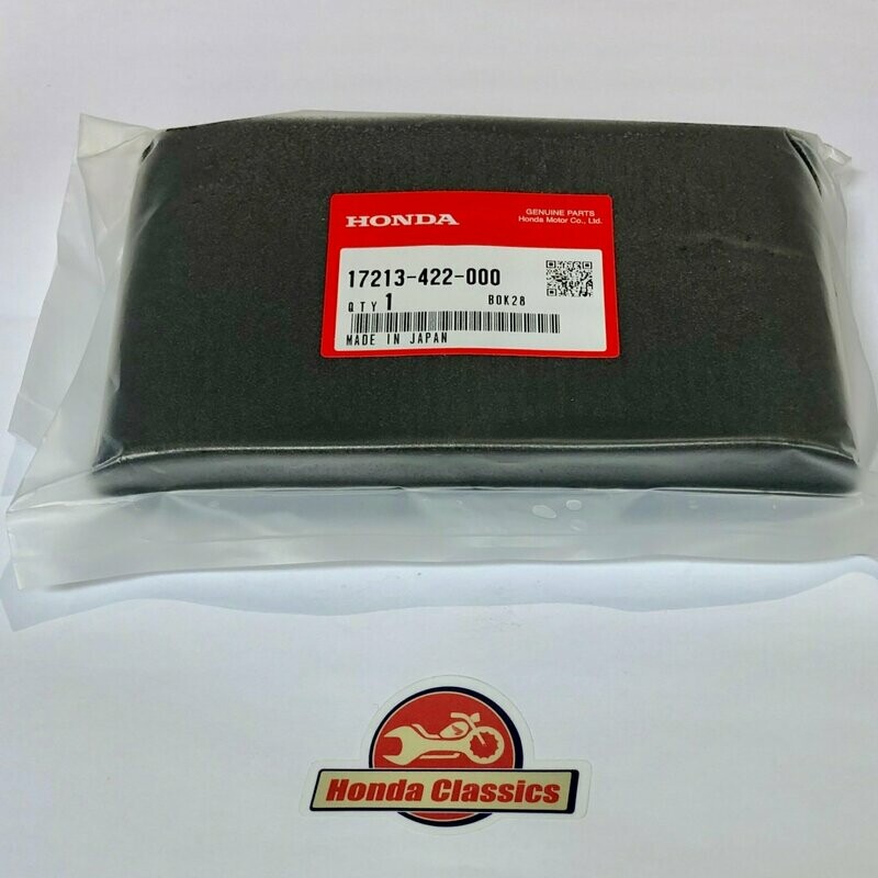 Air Filter Element, Genuine Honda 17213-422-000