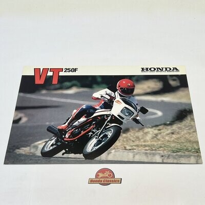Honda VT250F Sales Brochure. HSB629