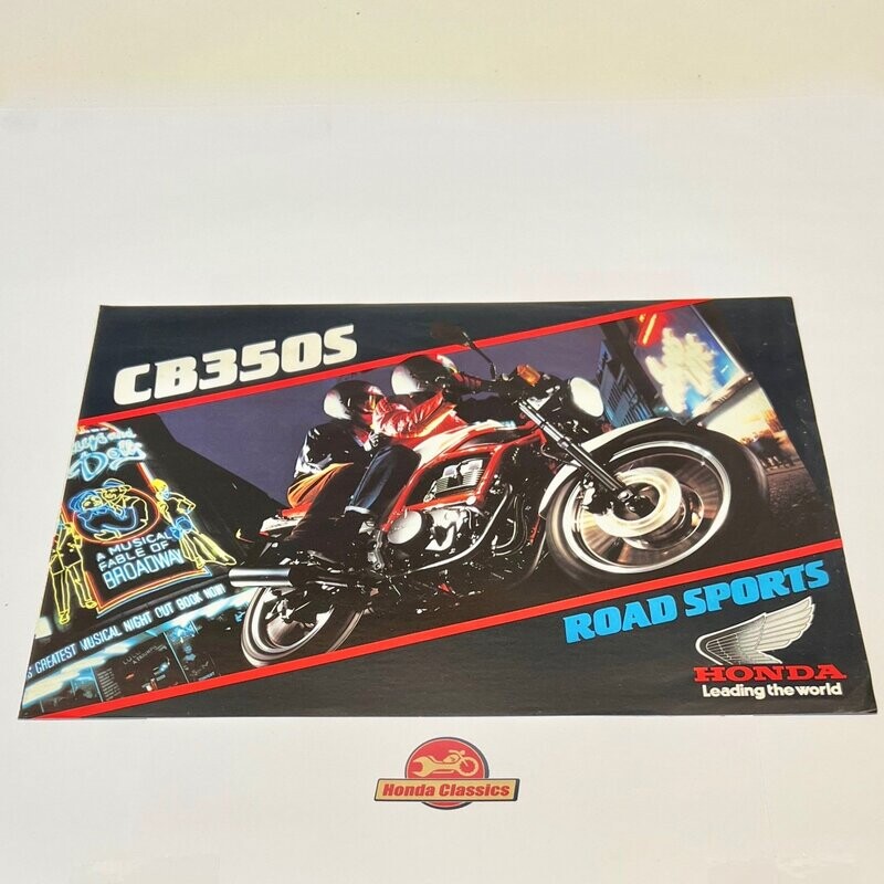 Honda CB350S Sales Brochure. HSB647