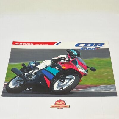 Honda CBR600F Sales Brochure. HSB651