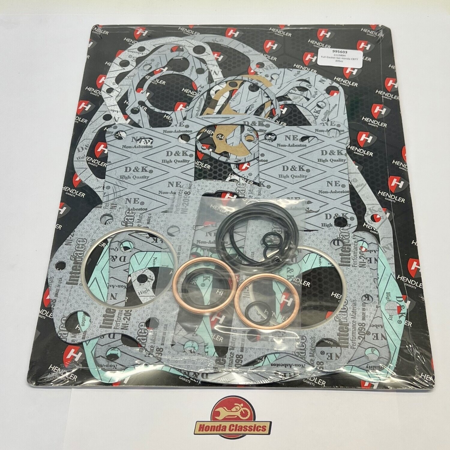 Engine Gasket Set, Honda CB77 & CL77. GSK002