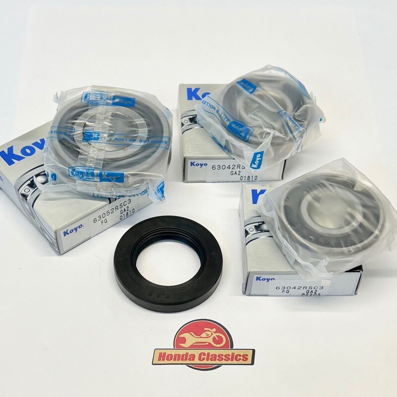 Rear Wheel Bearings & Dust Seal Set - KIT148