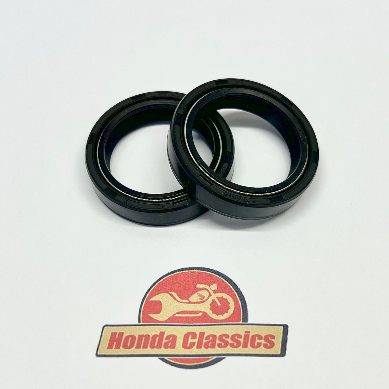 Front Fork Oil Seals, Pair - 90755-268-010P