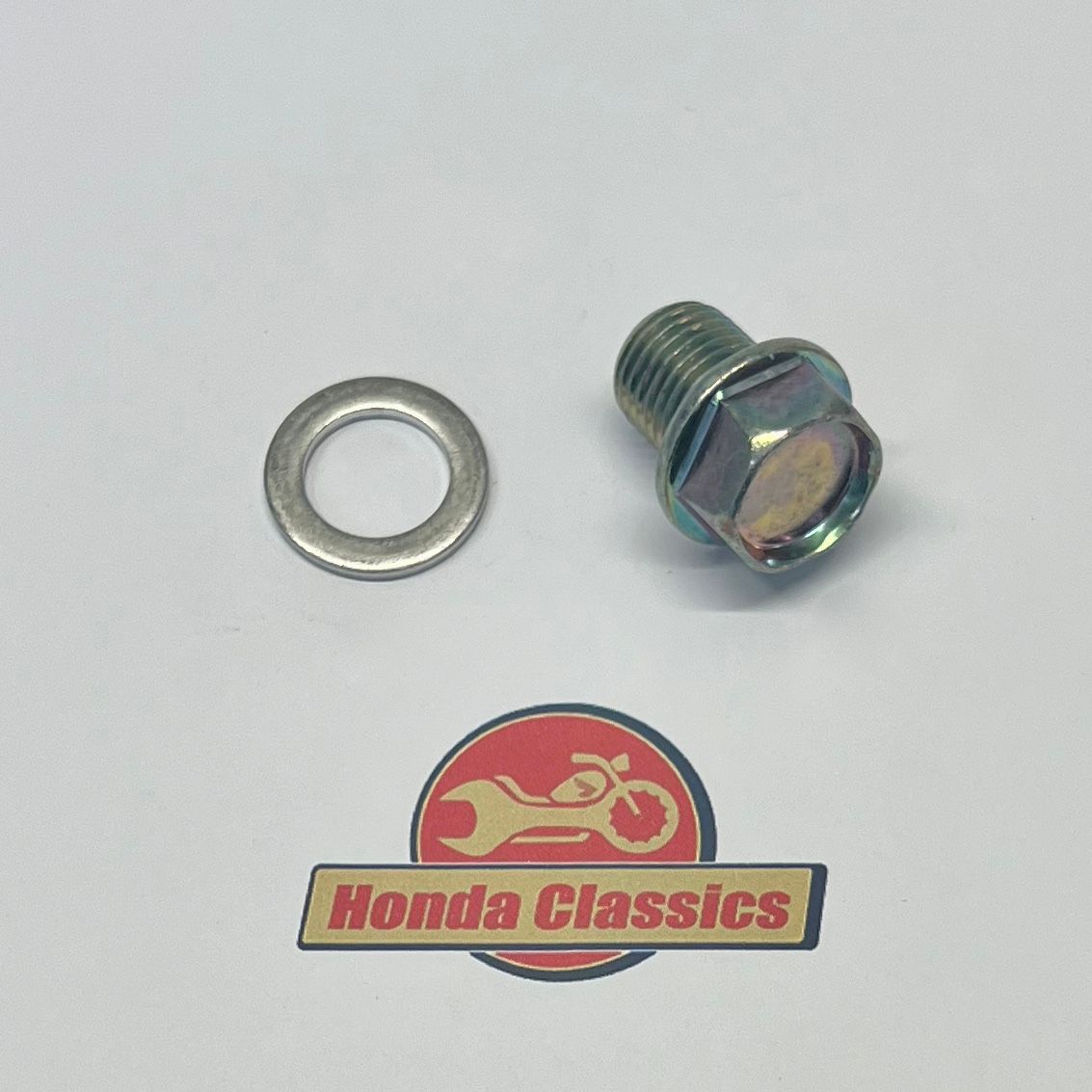 Engine Oil Sump Drain Bolt & Washer, 14mm. 92800-14000