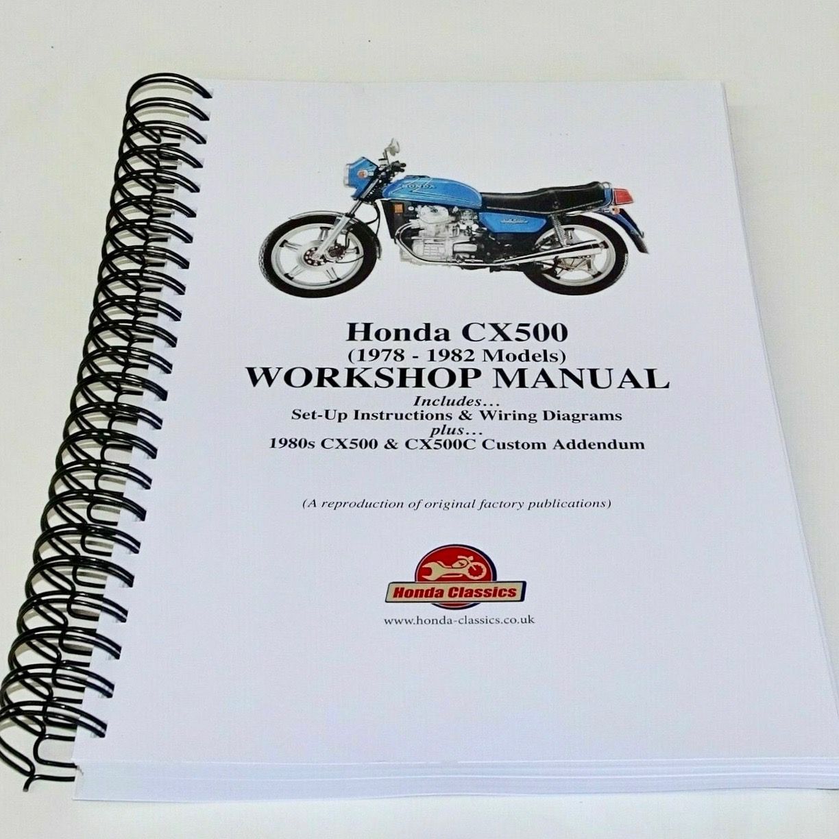 Factory Workshop Manual, CX500 - HWM071