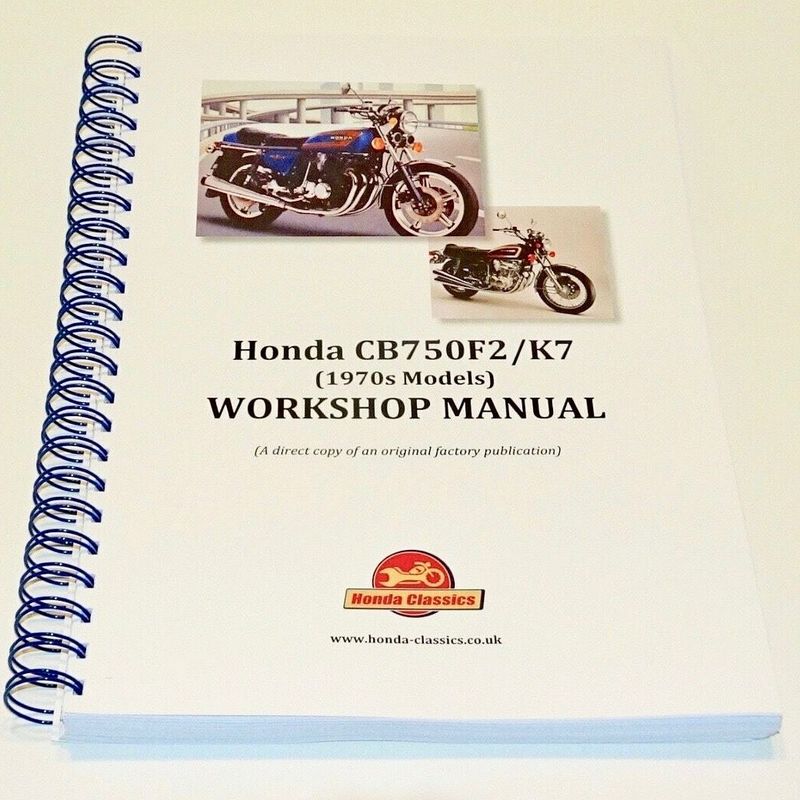 Factory Workshop Manual, CB750K/F - HWM045