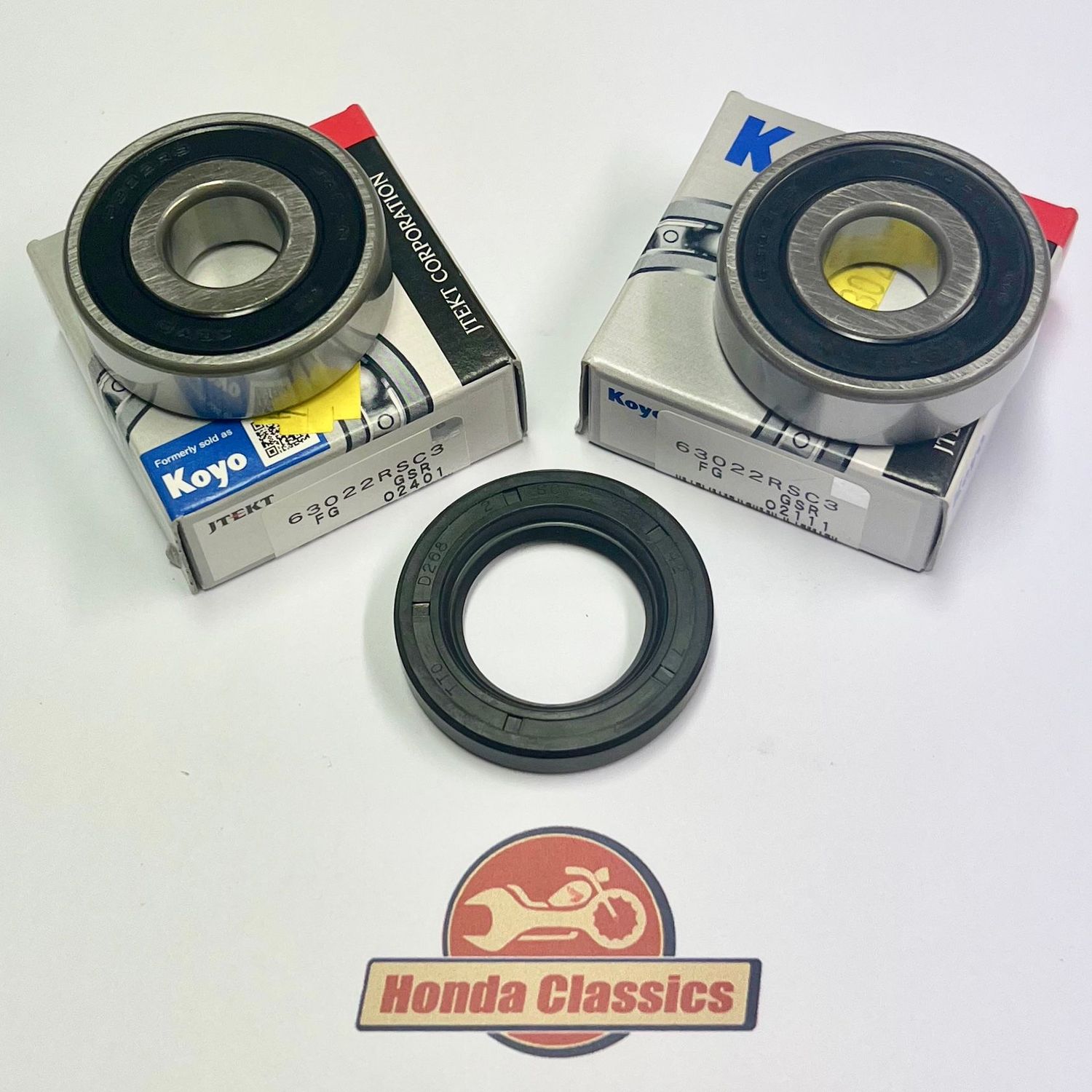 Front Wheel Bearings & Dust Seal Set - KIT176